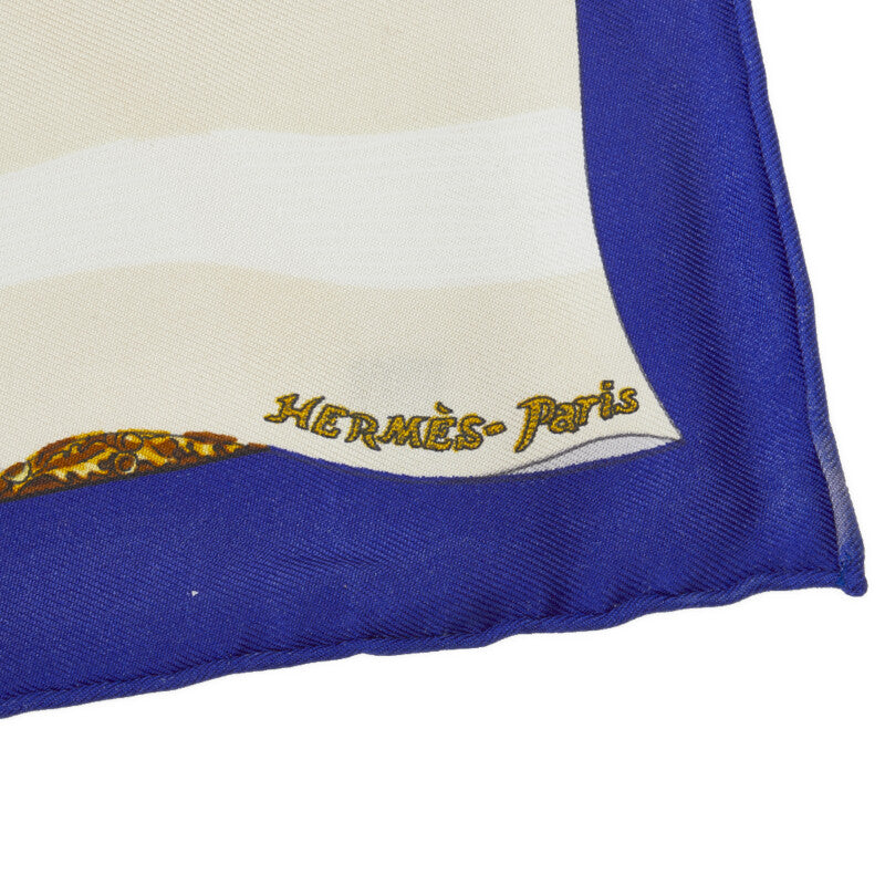 Hermes Silk Scarf Souvenirs de Paris in Good Condition