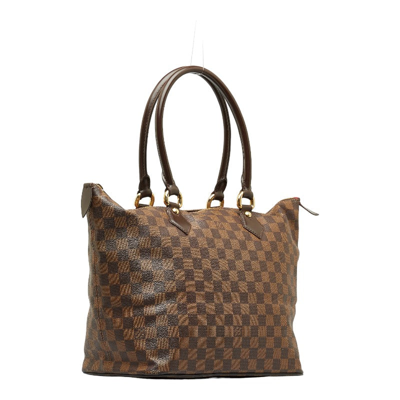 Louis Vuitton Damier Saleya MM N51188 ladies tote bag Dark Brown Gold  Hardware