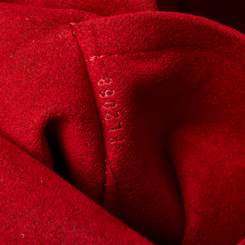 Louis Vuitton Saleya Size mm Red N51188 Damier Ebene Canvas