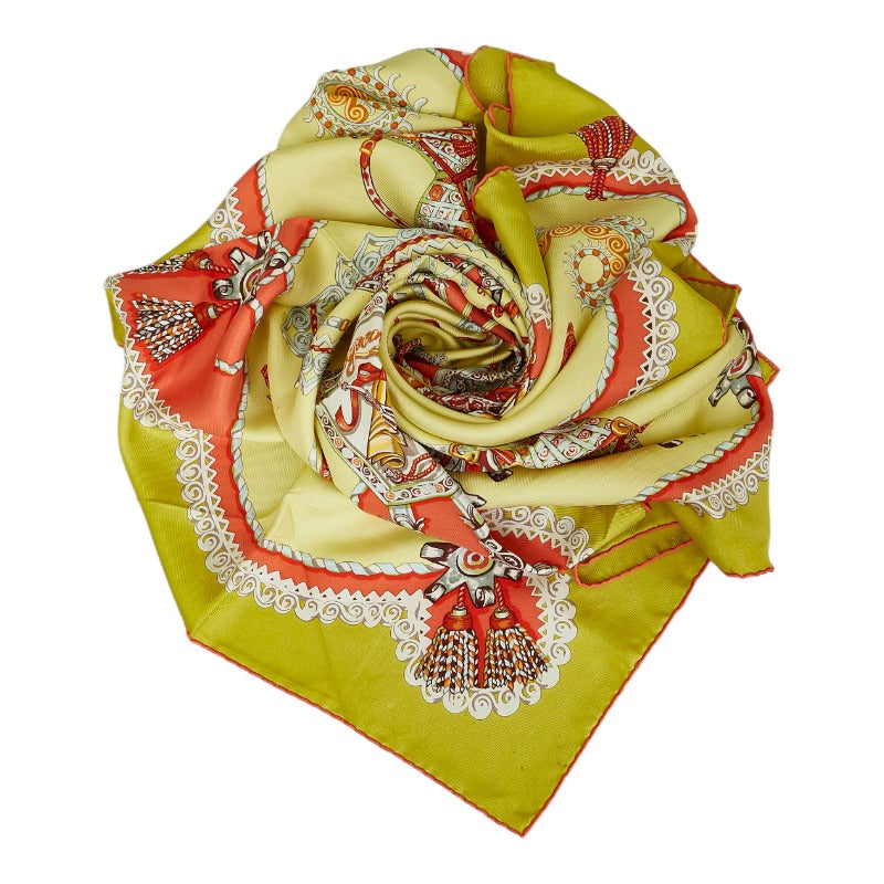 Carre 90 Paperoles Silk Scarf