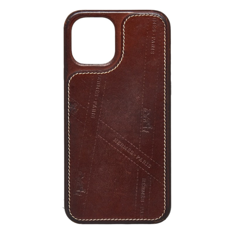 Hermes Leather Bolduc Ribbon iPhone Case in Good Condition