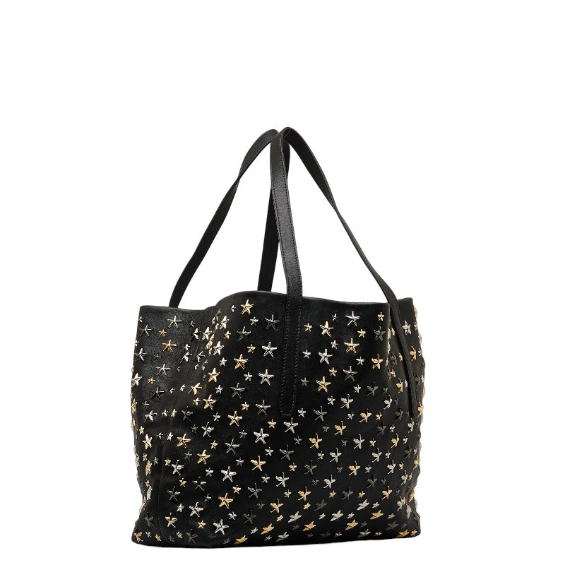 Star Studded Leather Sofia M Tote Bag