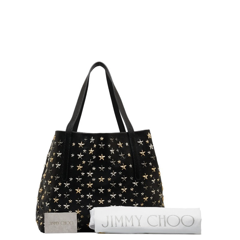 Jimmy Choo Sofia M Leather Tote Bag