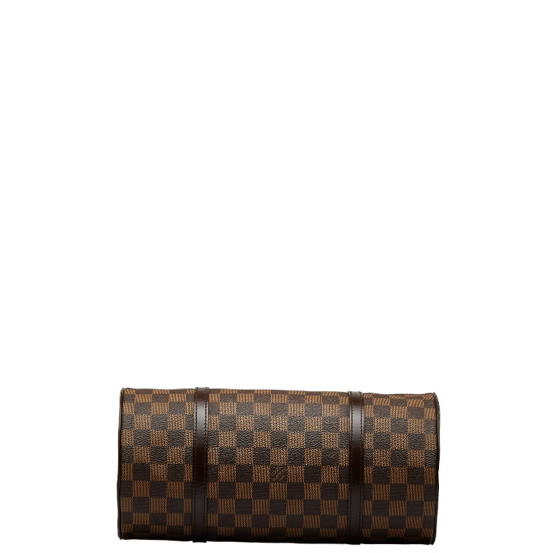 Louis Vuitton Damier Ebene Papillon Handbag N51303 Brown PVC Leather in Very Good Condition