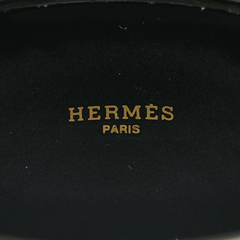 Hermes Enamel TGM Stripe Bangle Bracelet in Very Good Condition