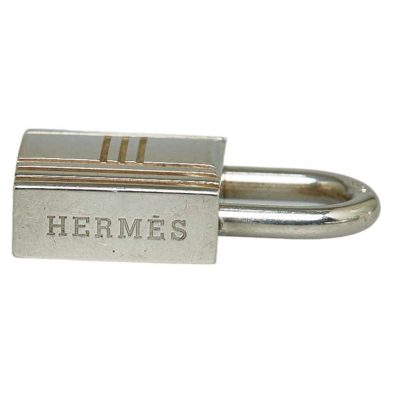 Hermes SV925 Silver Cadena Charm Pendant in Very Good Condition