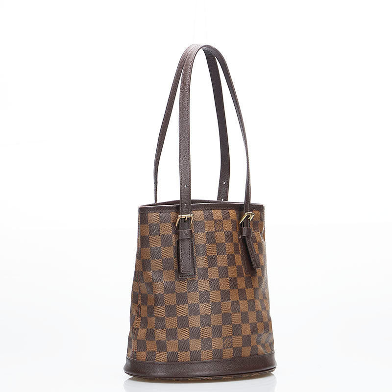 Damier Ebene Marais Bucket Bag N42240