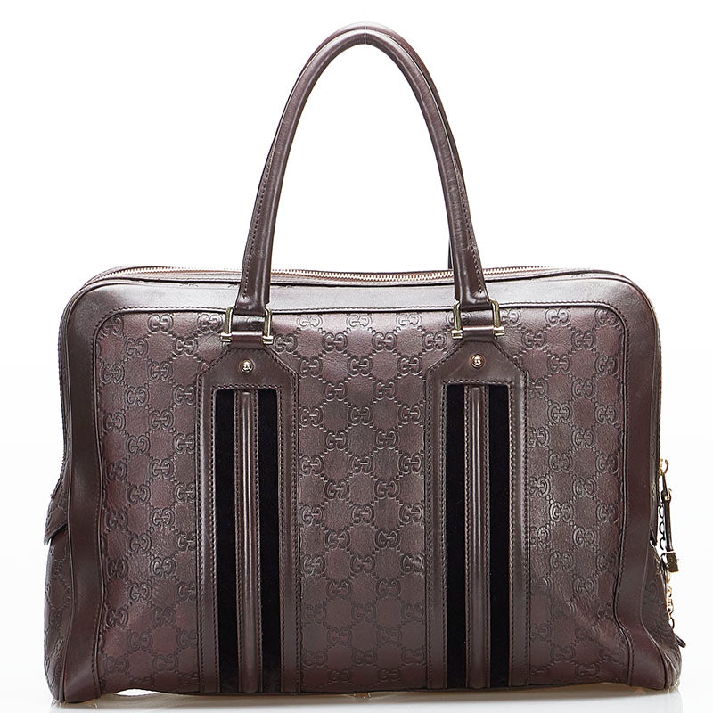 Guccissima Leather Business Bag 145997