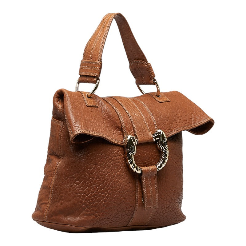 Leather Leoni Top Handle Bag 31854