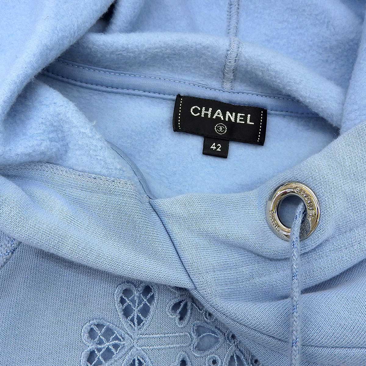 Chanel Clover Embroidery Hoodie