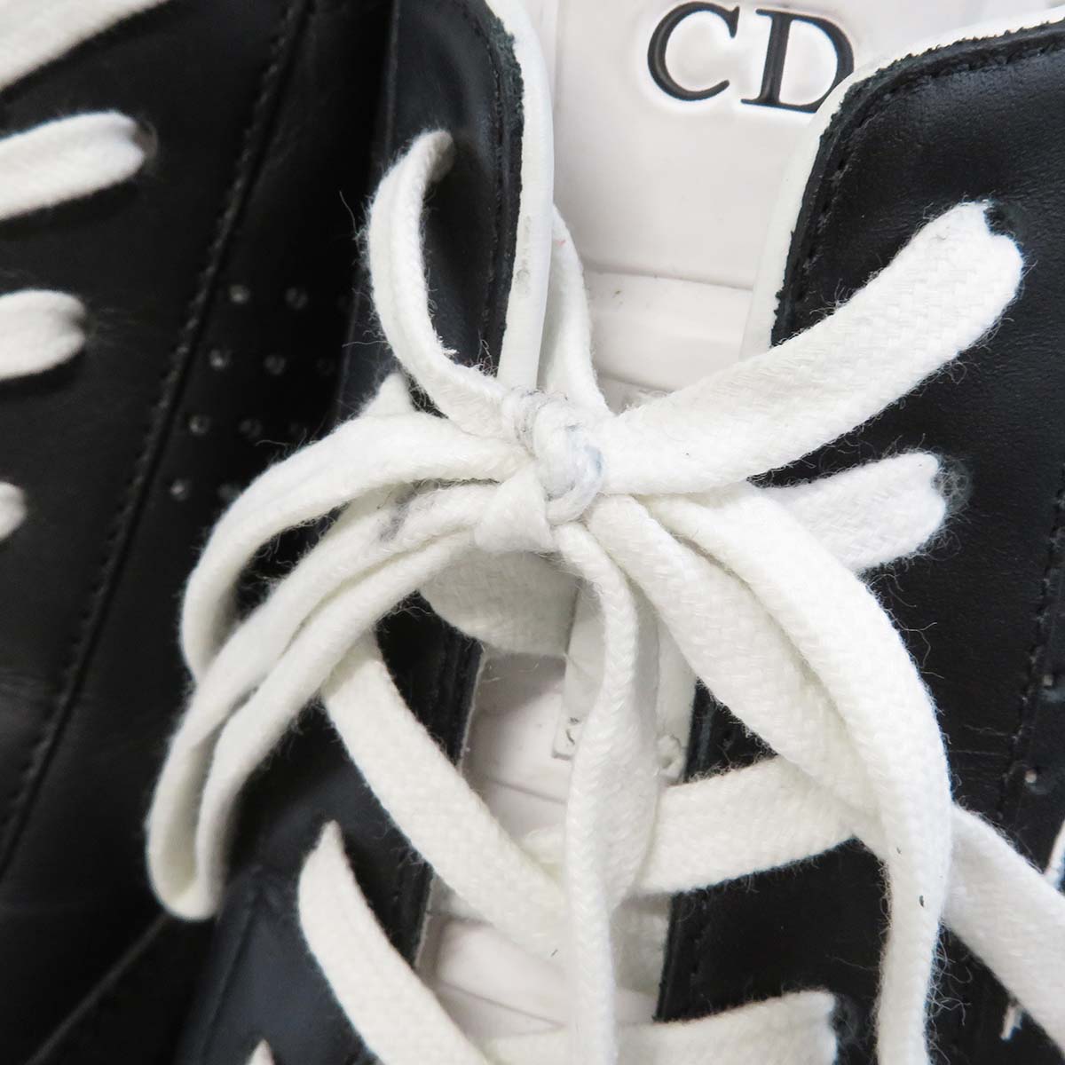 Dior Suede Sneakers Black 41 Logo Collaboration