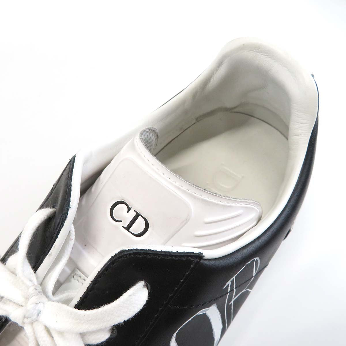 Dior Suede Sneakers Black 41 Logo Collaboration