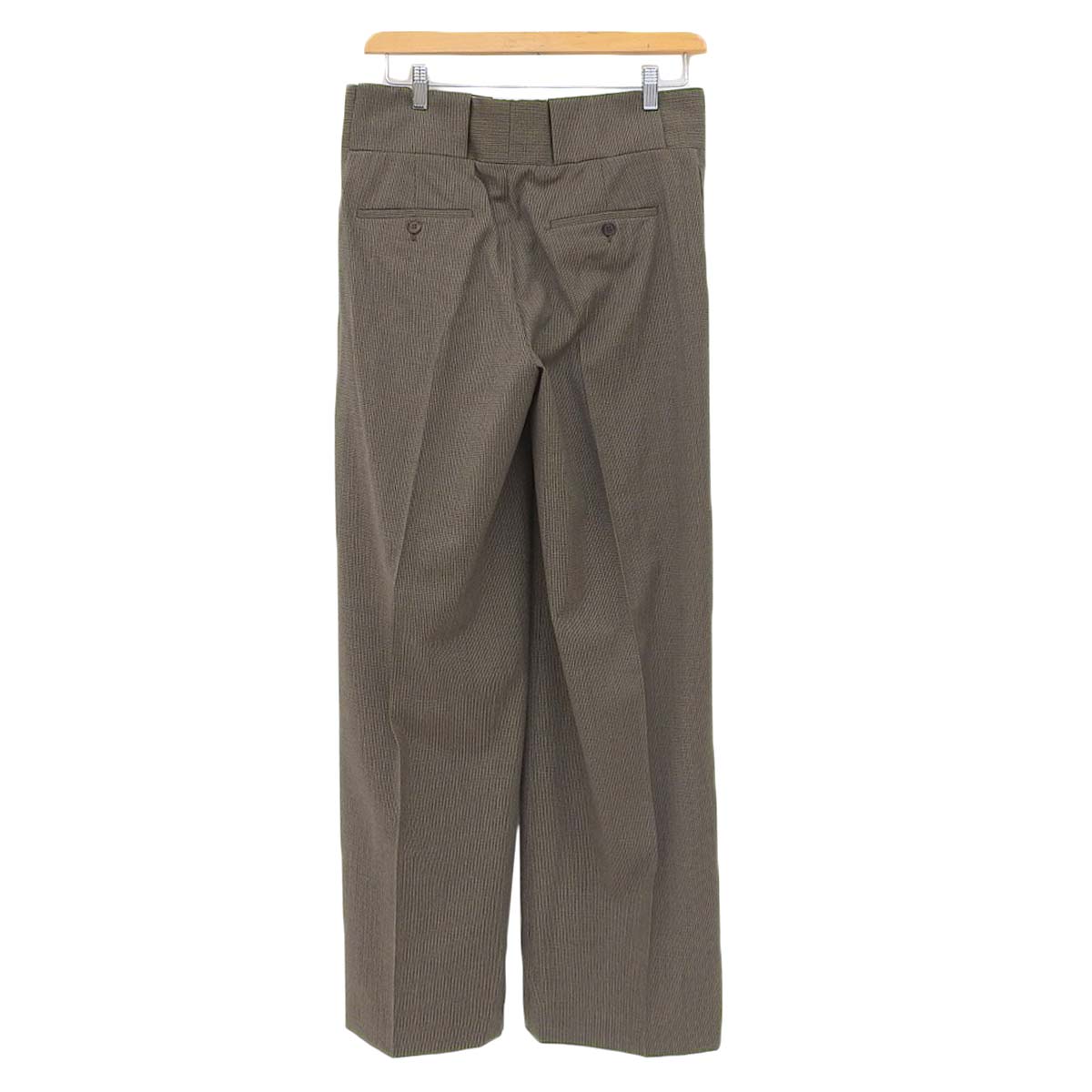 Maison Margiela Brown Check Pants