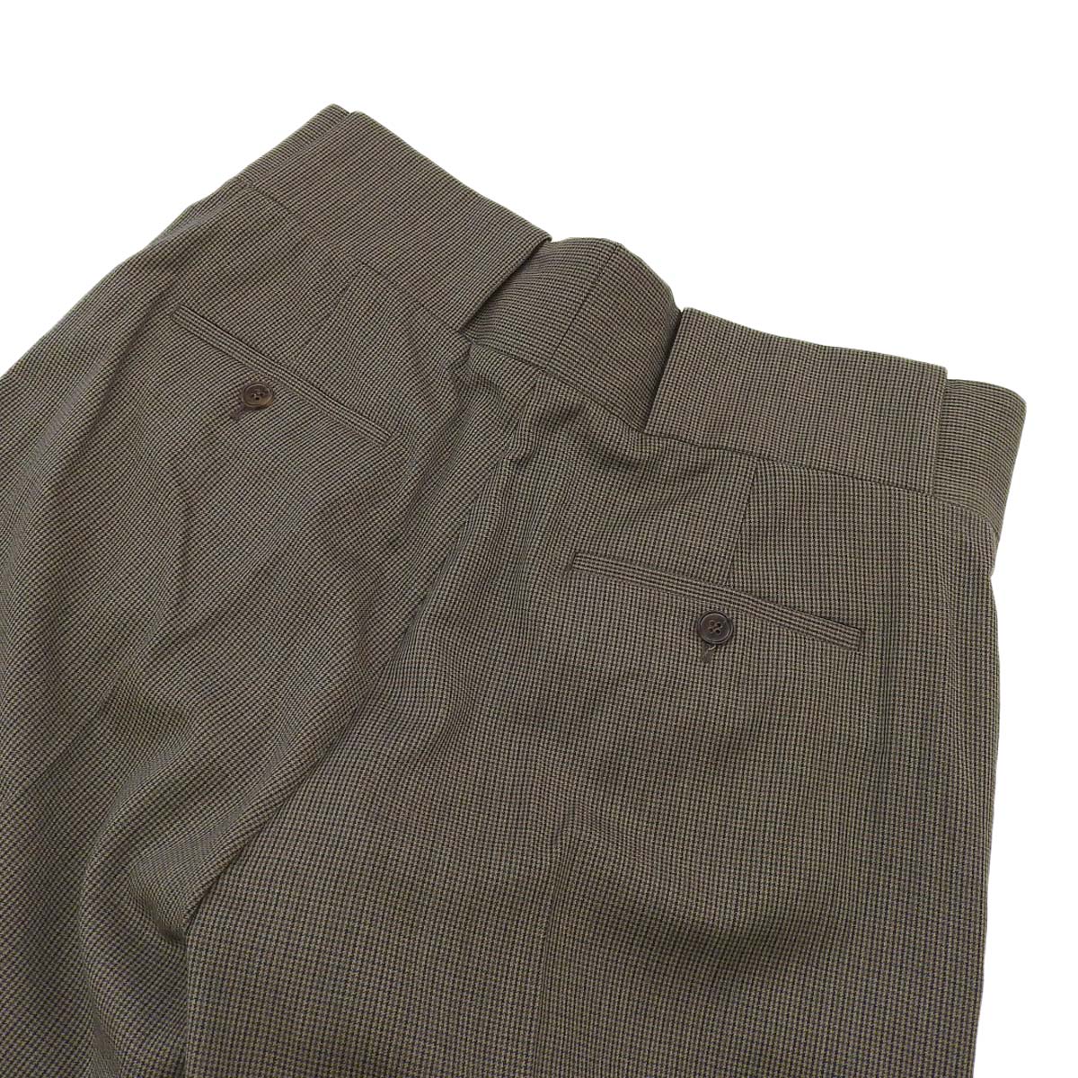 Maison Margiela Brown Check Pants