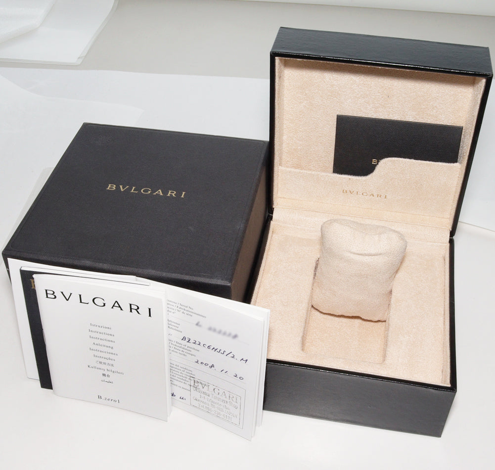 Bvlgari B.zero1 Heart Quartz BB22S Ladies in Great Condition