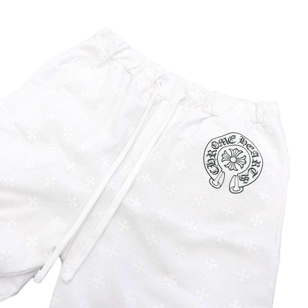 Chrome Hearts White Sweat Pants Cotton L