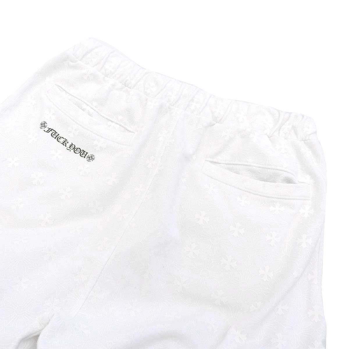 Chrome Hearts White Sweat Pants Cotton L