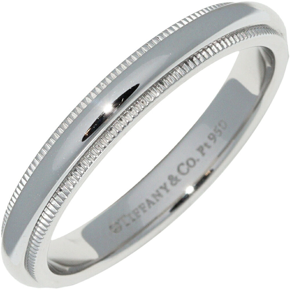 Tiffany & Co Pt950 Milgrain Band Ring