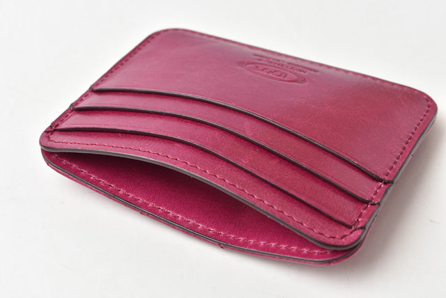 Tod's Leather Card Case/Pass Case/Bordeaux