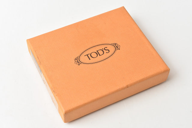 Tod's Leather Card Case/Pass Case/Bordeaux