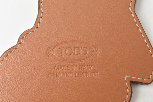 Tod's Leather Bag Charm Keychain, Andrea Talera Collaboration, Limited Edition