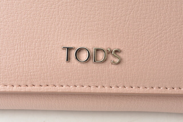 Tod's Leather Key Case Light Pink