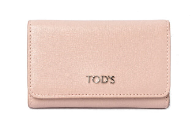 Tod's Leather Key Case Light Pink