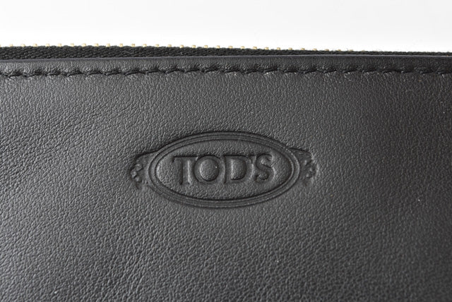 Tod's Leather Clutch Pouch/Flat Pouch PM