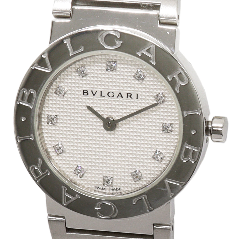 Bvlgari BB26SS Stainless Steel Quartz Ladies Watch in Great Condition