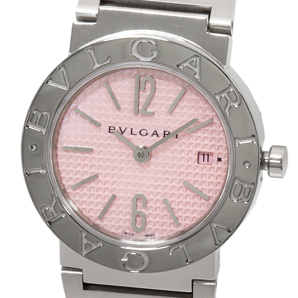 Bvlgari BBL26S Stainless Steel Quartz Ladies Watch in Great Condition