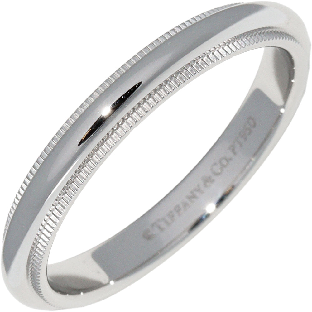 Tiffany & Co Pt950 Milgrain Band Ring