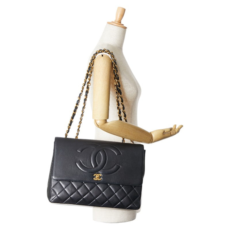 Chanel Matelasse Coco Mark Chain Shoulder Bag