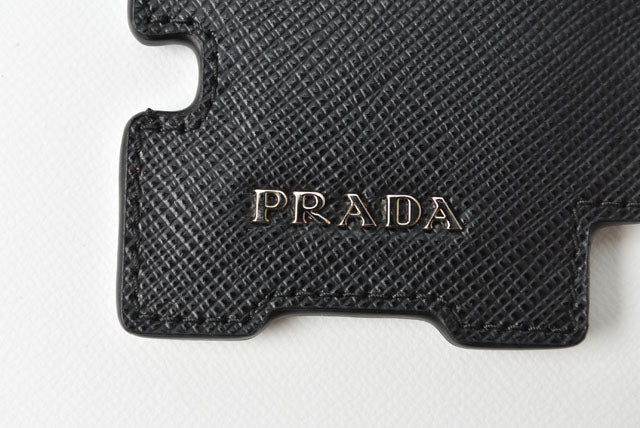 Prada Leather/Metal Keyring/Keychain/Bag Charm 2TL253 in Pristine Condition