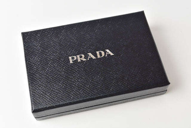 Prada Leather/Metal Keyring/Keychain/Bag Charm 2PP154070F0002 in Pristine Condition