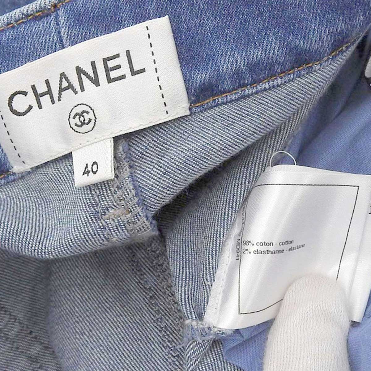 Chanel Denim Pants P58418V44382