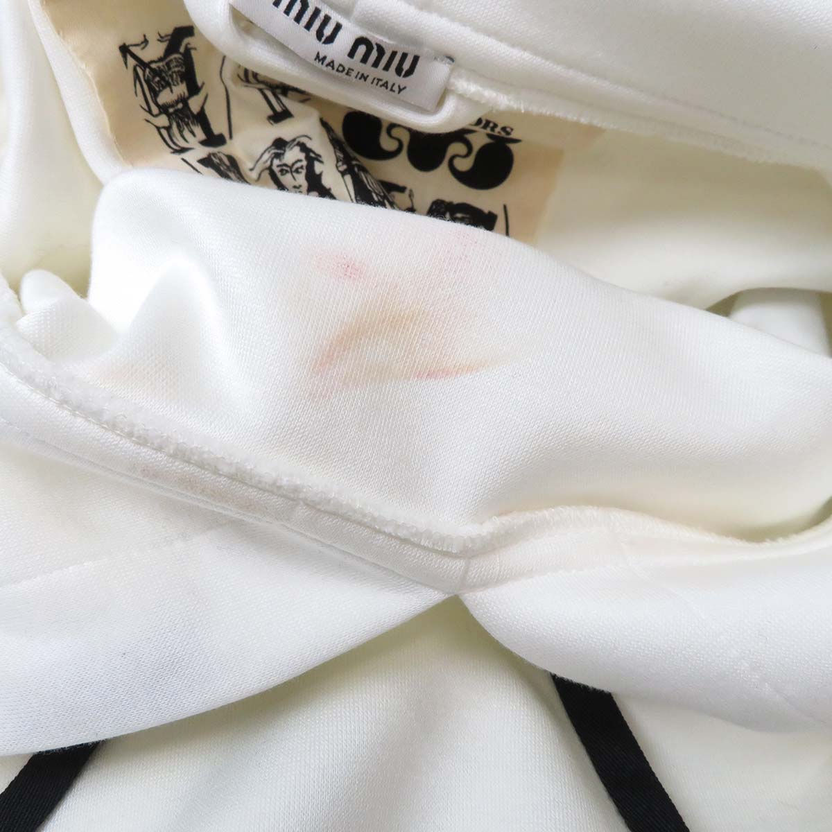 Miu Miu Hoodie MJL622 White