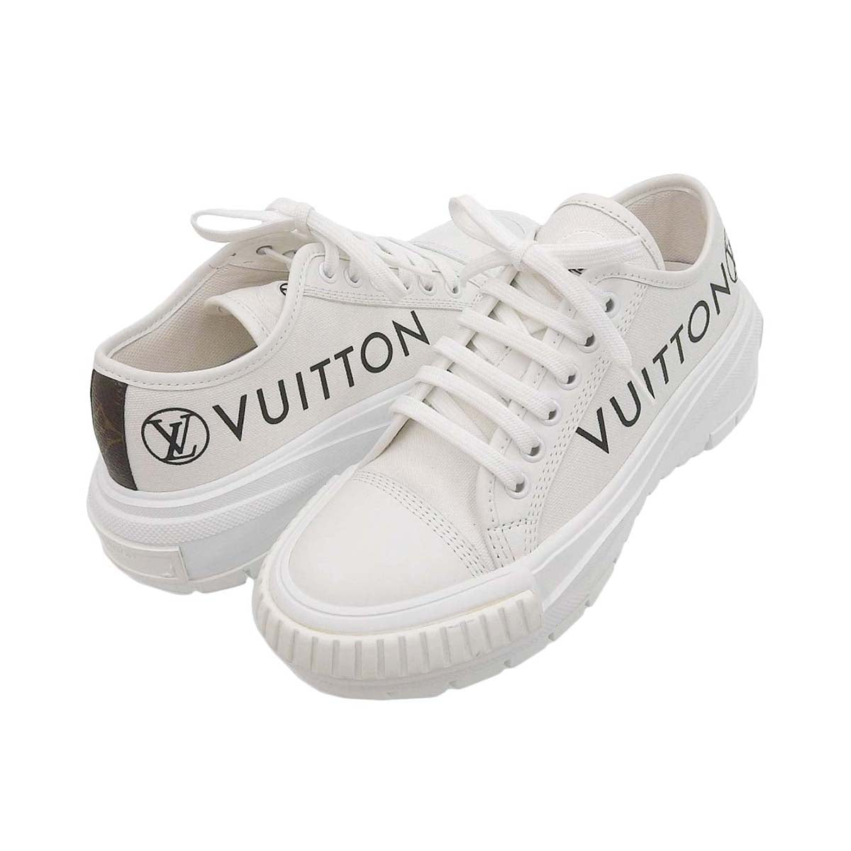 Louis Vuitton Monogram Sneakers White