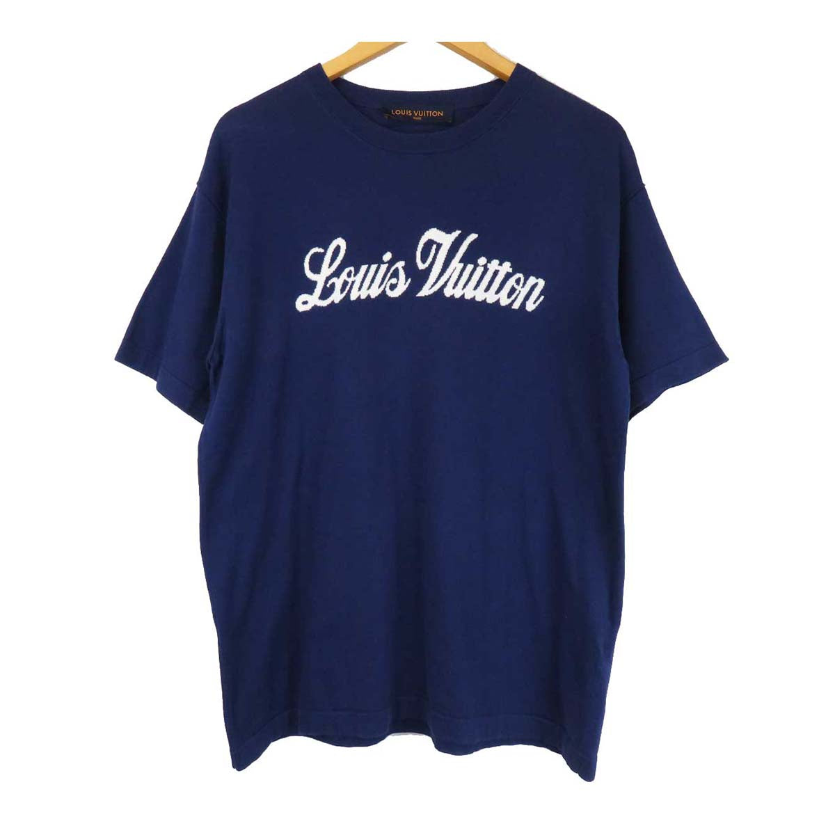 Louis Vuitton Short Sleeve Knit T-Shirt Navy