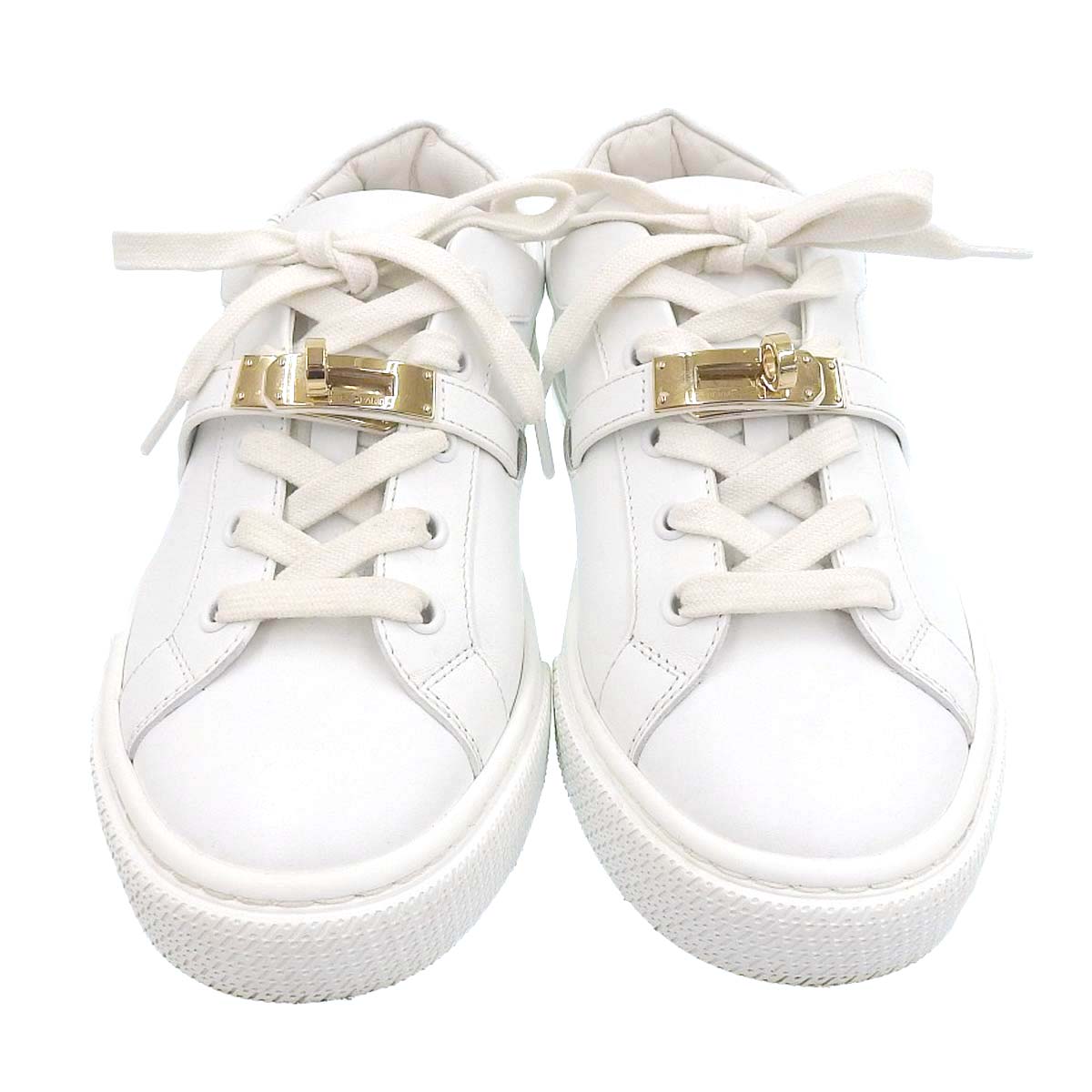 Hermes White Sneakers