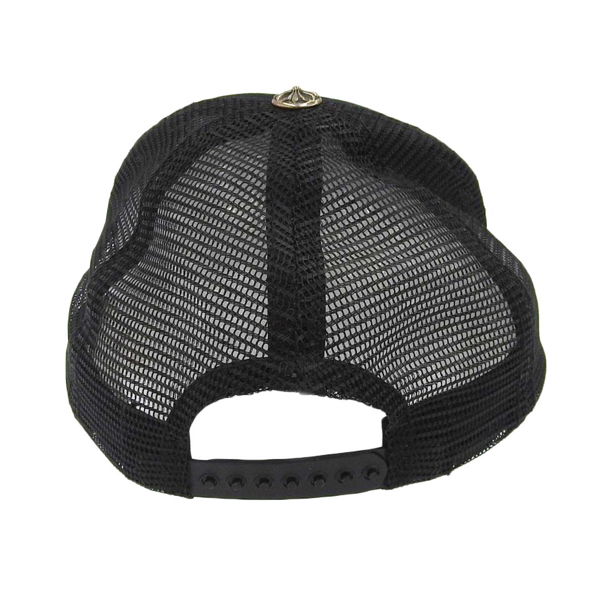 Chrome Hearts Black Trucker Cap