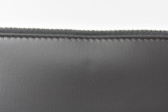 Saint Laurent Flap Clutch Bag Grey in Pristine Condition