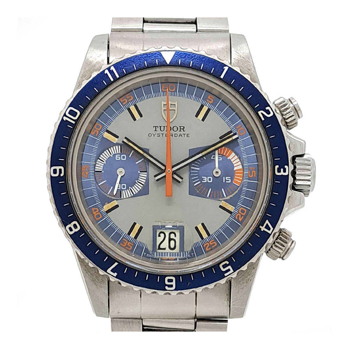 Tudor Stainless Steel Manual Wind Chronograph 7169/0