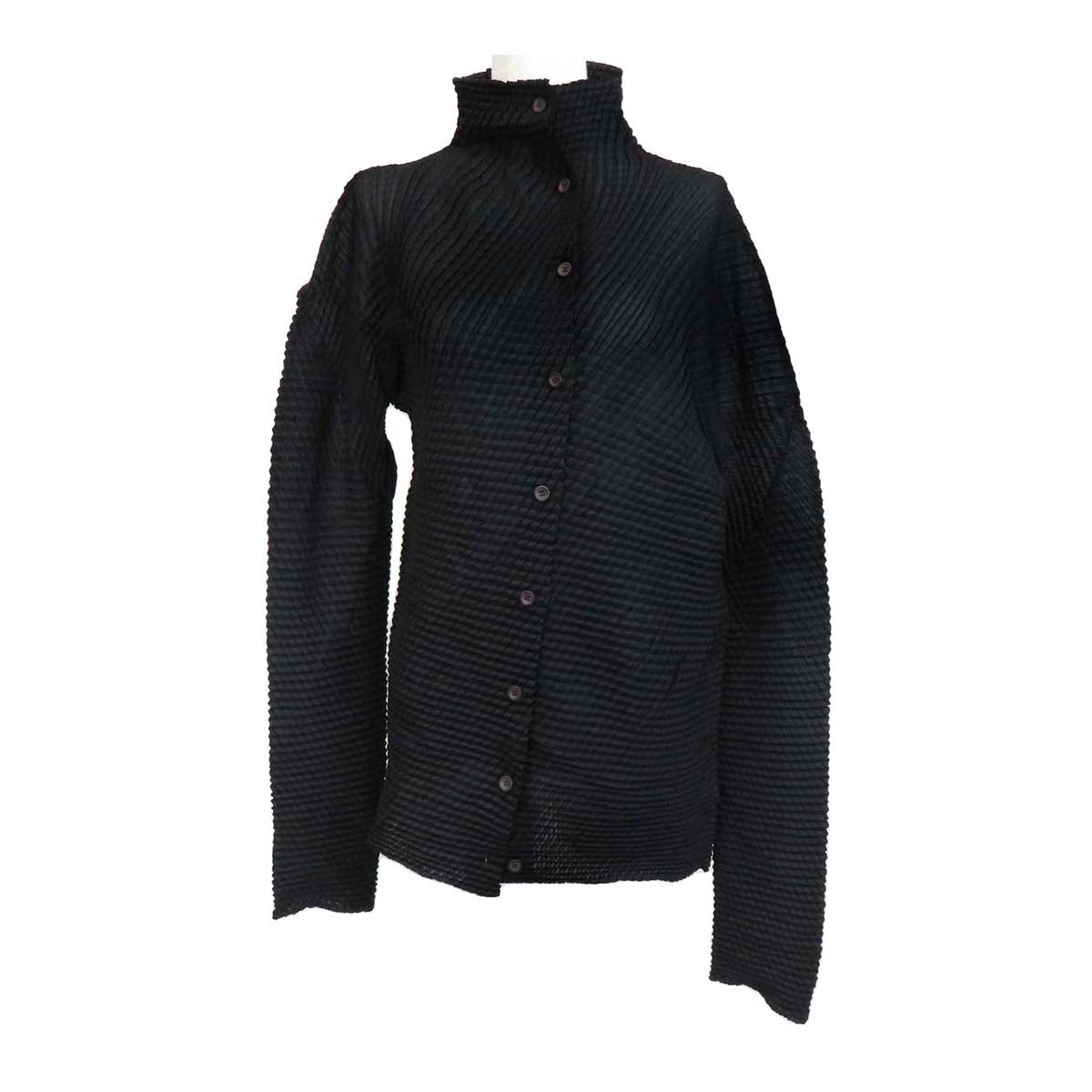 Issey Miyake Asymmetrical Long Sleeve Shirt