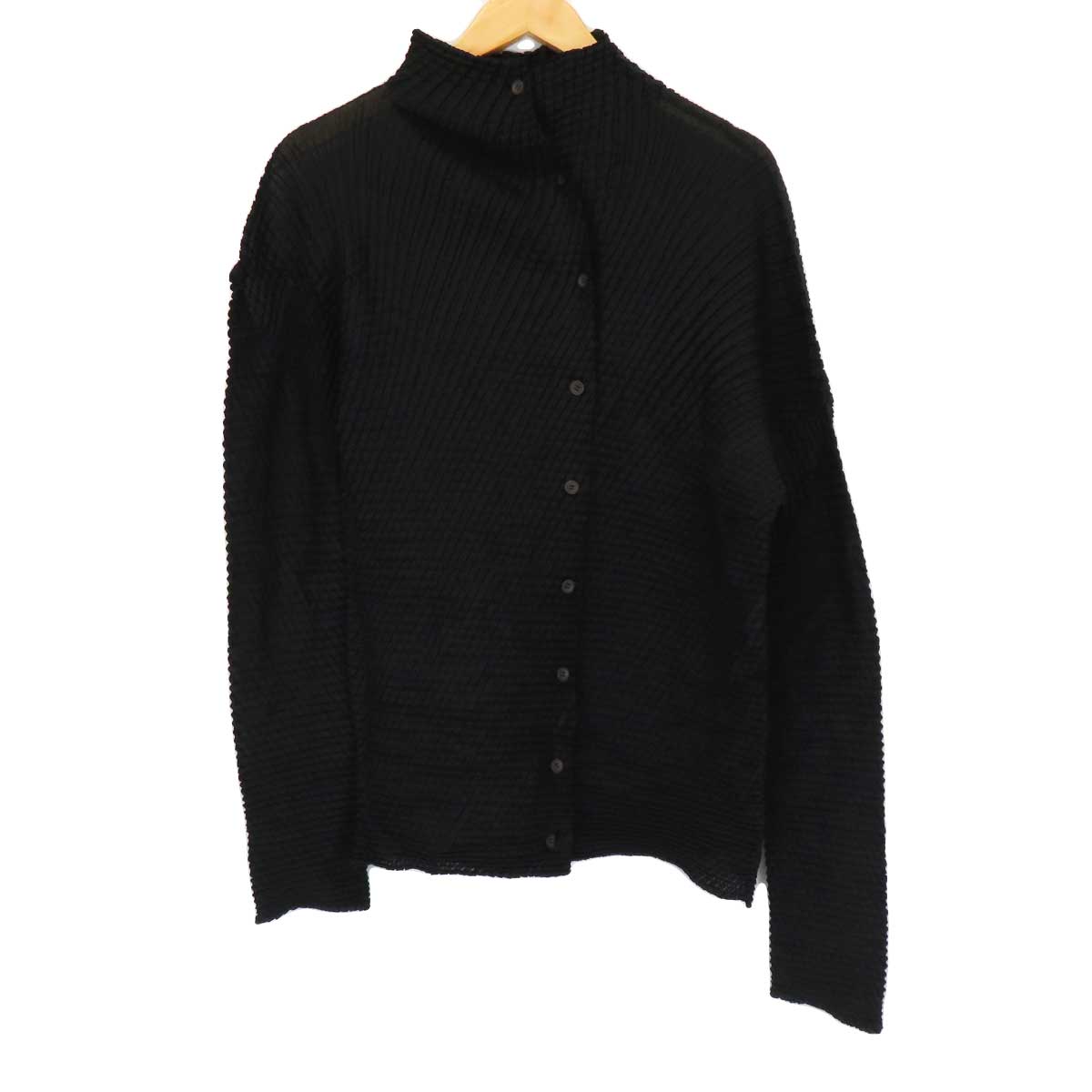 Issey Miyake Asymmetrical Long Sleeve Shirt