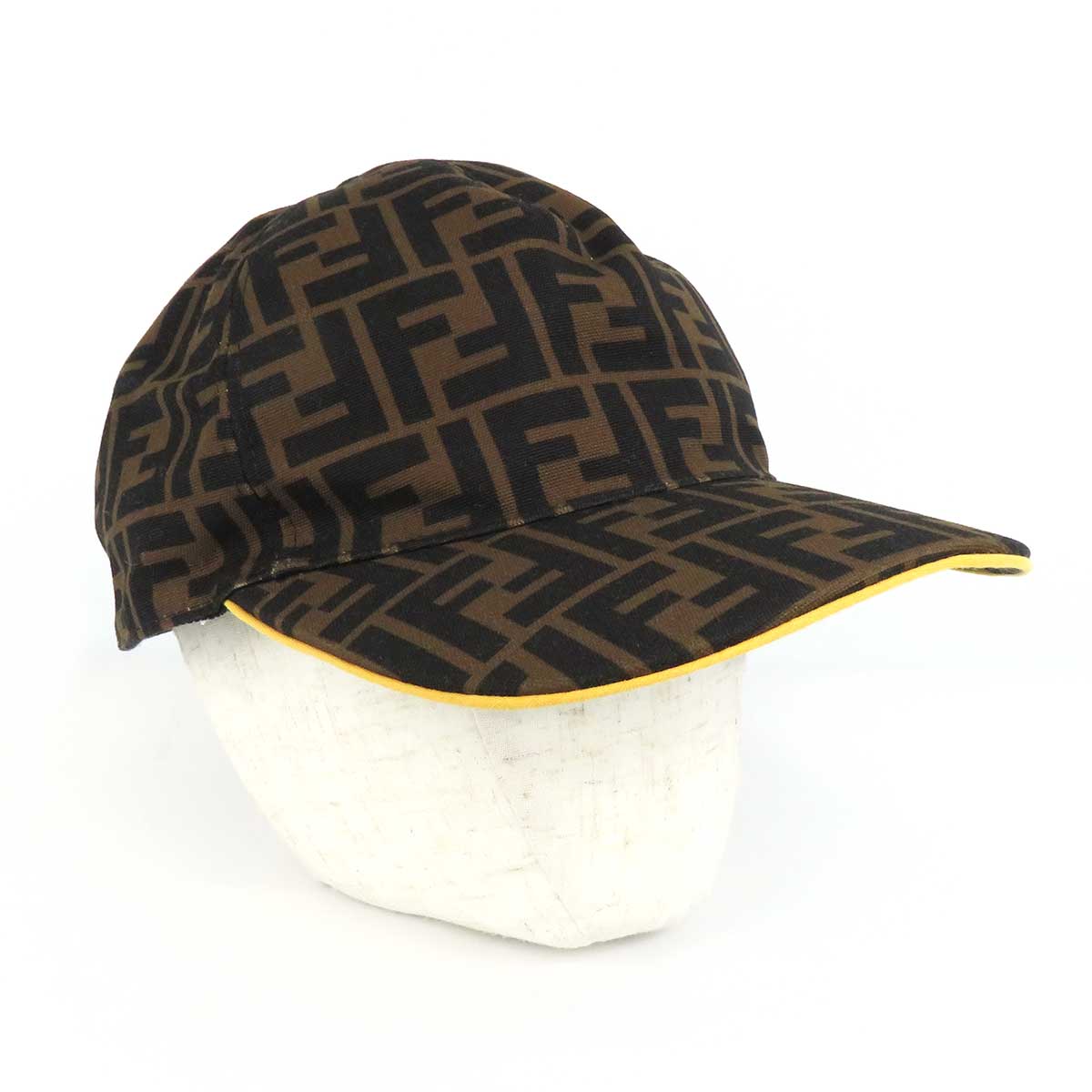 Fendi Baseball Cap Brown Black FXQ768