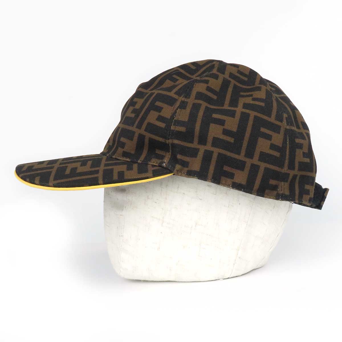 Fendi Baseball Cap Brown Black FXQ768