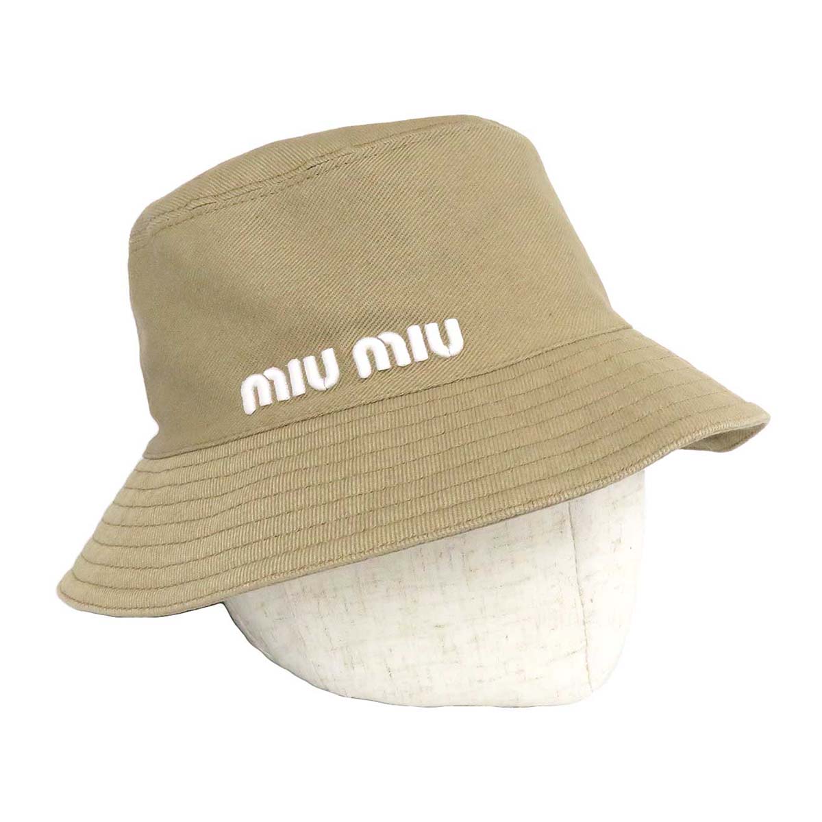 Miu Miu Logo Embroidery Bucket Hat