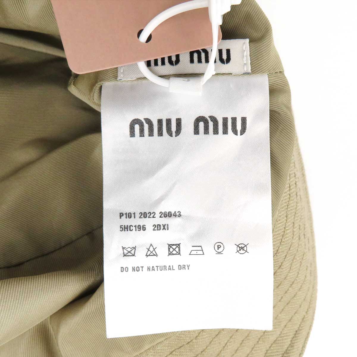 Miu Miu Logo Embroidery Bucket Hat