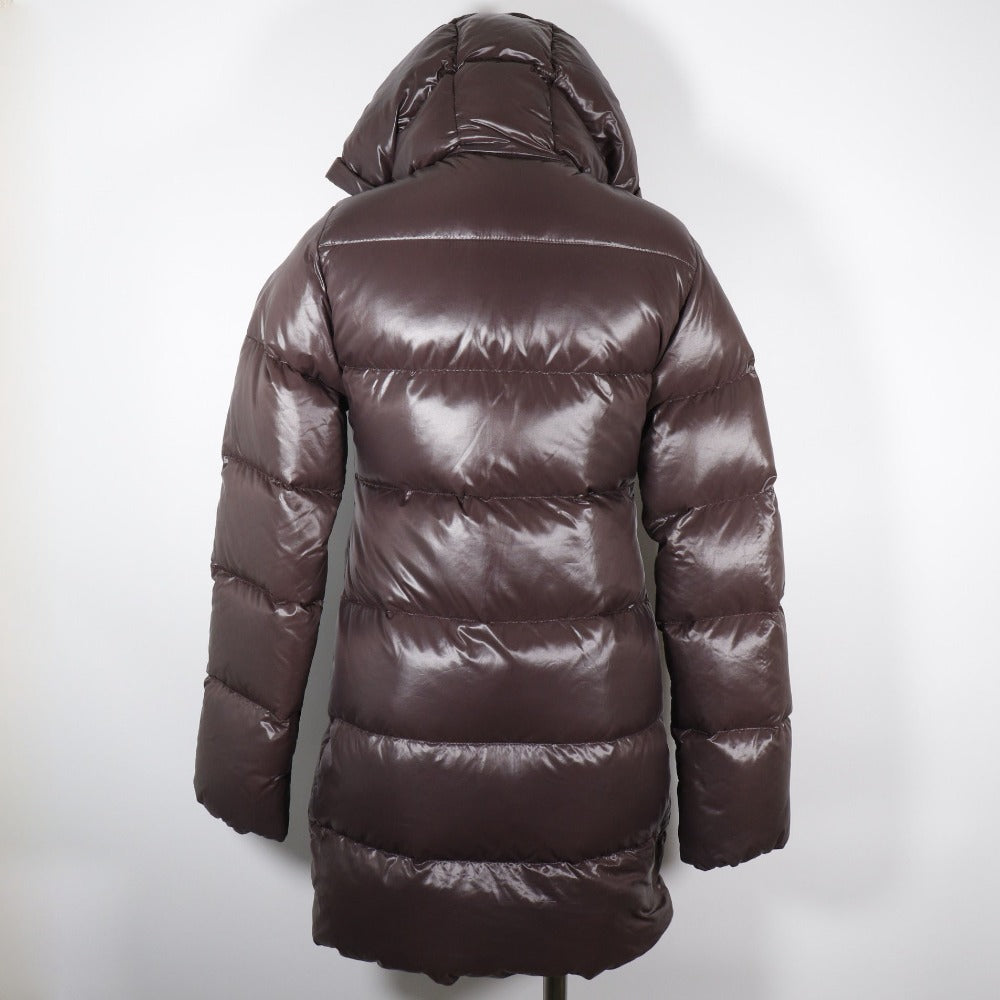 Duvetica Nylon Down Jacket Dark Brown Women