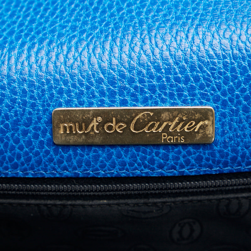 Must de Cartier Leather Crossbody Bag